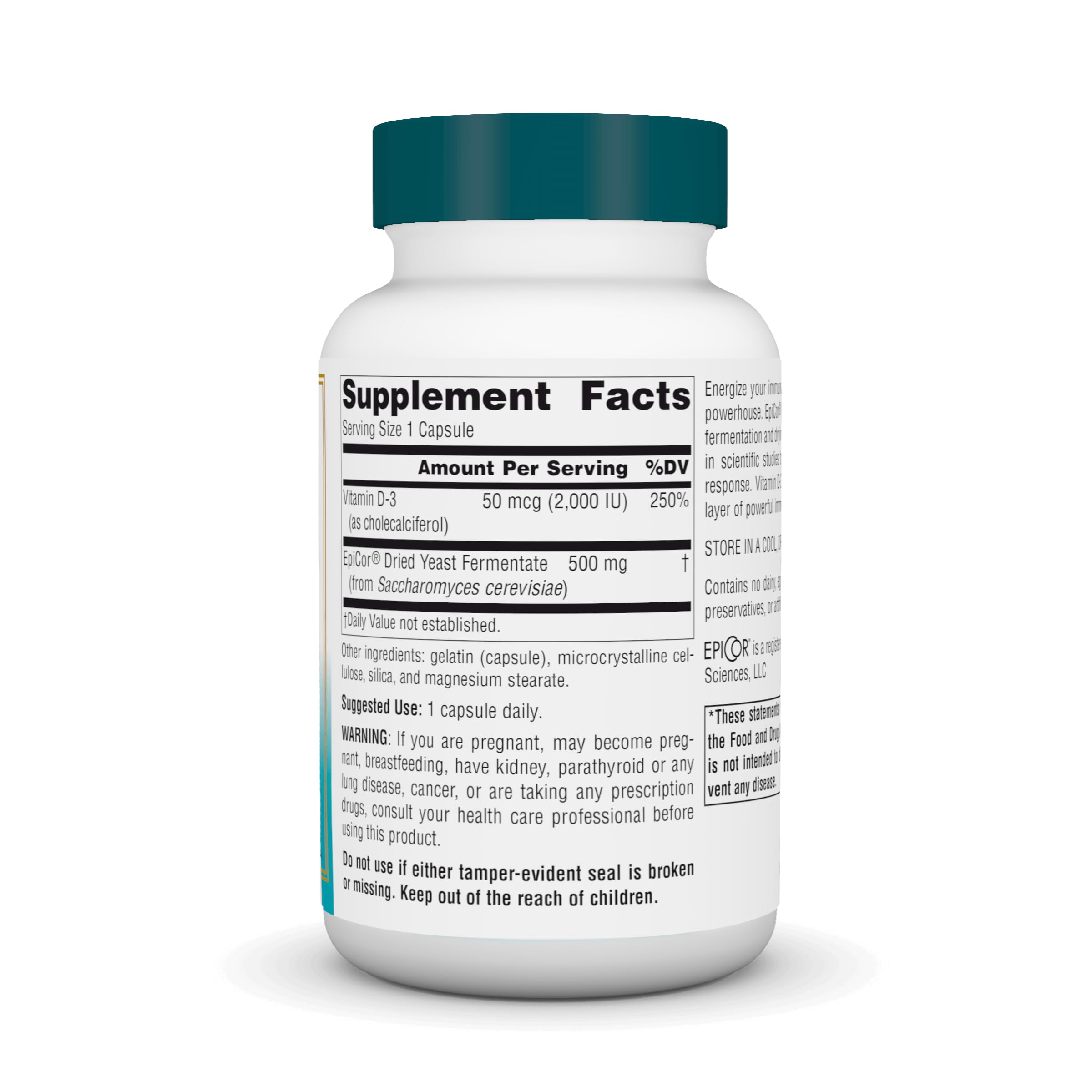 Source Naturals Wellness EpiCor: cápsulas fáciles de tomar para uso diario