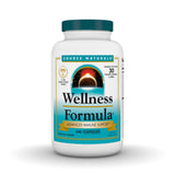 Source Naturals Wellness Formula, botella visible, apoyo diario a la inmunidad y defensa antioxidante.