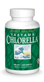Clorella Yaeyama de Source Naturals, tableta en frasco, fuente vegetal de B12 para uso diario.