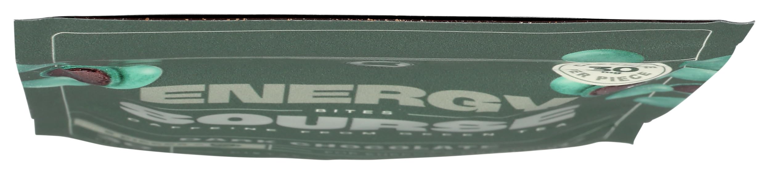 Sourse bocados energía chocolate negro, textura cremosa para degustación rápida