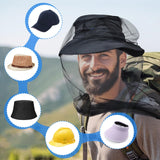 South to East Mosquito Head Net: 620 agujeros por pulgada para mejor flujo de aire