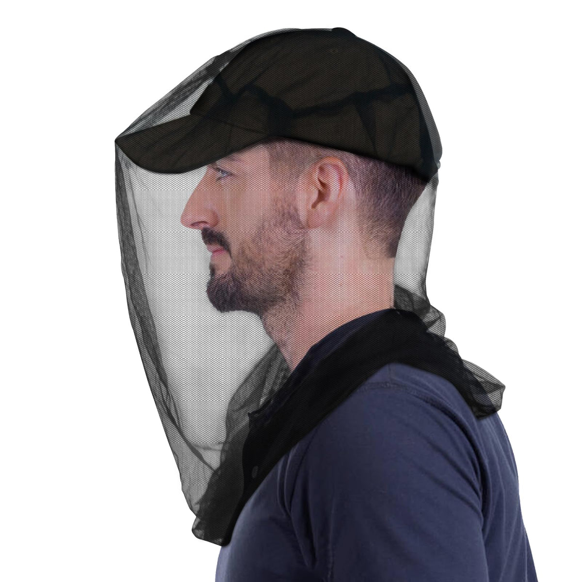 South to East Mosquito Head Net: red de cabeza de gran tamaño para camping exterior