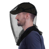 South to East Mosquito Head Net: red de cabeza de gran tamaño para camping exterior