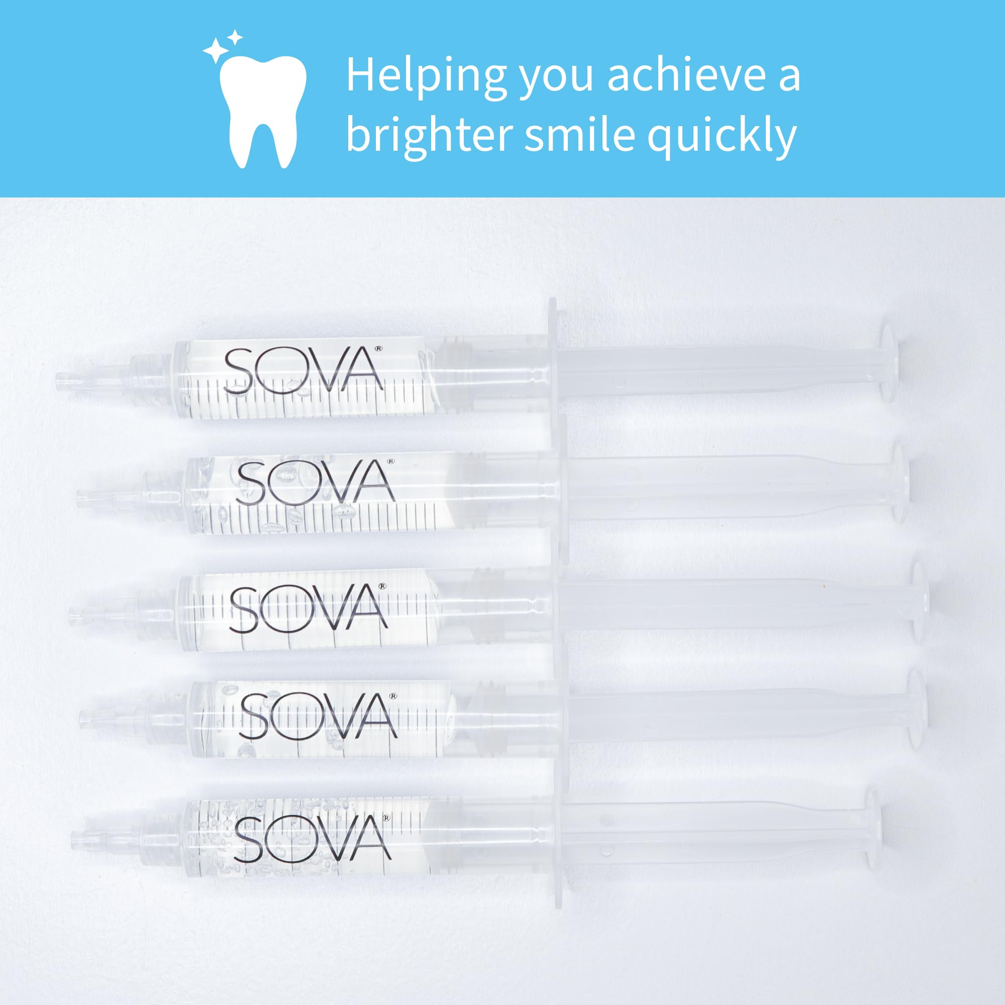 SOVA White bandeja adulta delgada 1-6 mm: ajuste cómodo sin impresiones.