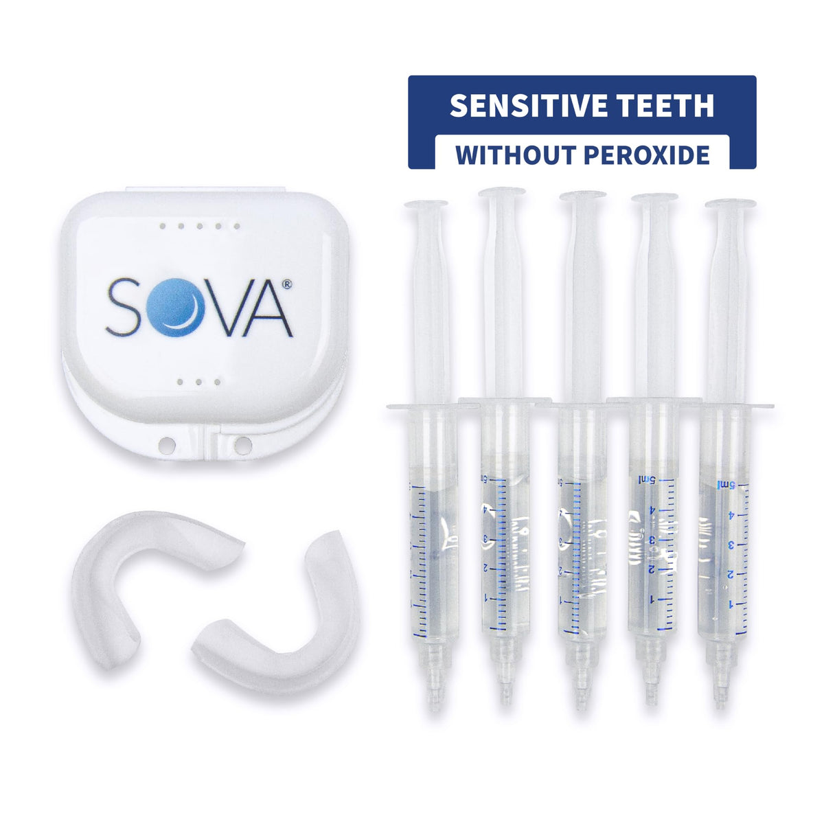 SOVA White: bandejas de ajuste personalizado para un blanqueado preciso