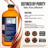 Sovereign Copper Bioactivo Hidrosol, botella de vidrio que preserva pureza y absorción potencial