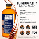 Sovereign Copper Detalle Liquido Ambar: color natural que indica pureza.