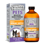 Sovereign Silver frasco ambar 10ppm para mascotas, uso diario