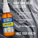 Sovereign Silver spray nasal, boquilla fina, spray preciso para alivio puntual.