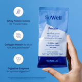 SoWell GLP-1 Protein Vanilla apto para GLP-1, soporte nutricional para jornadas de bienestar.