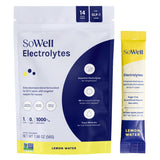 SoWell GLP-1 electrolitos limón pack para hidratación rápida