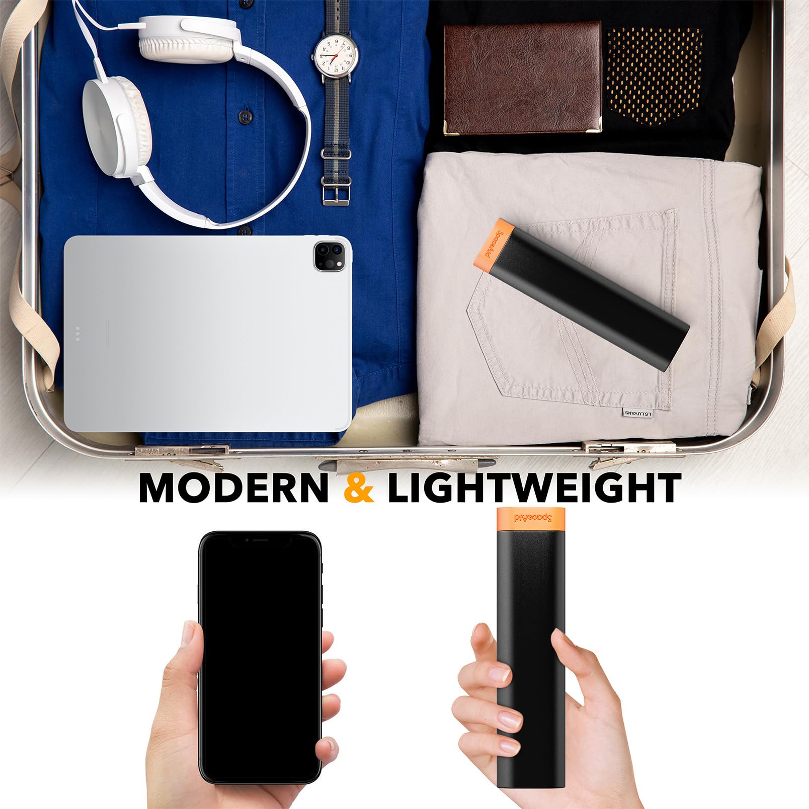 SpaceAid tamaño compacto perfecto para bolso o maleta
