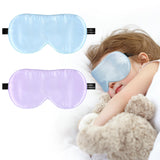 SpacePower mascarilla seda para niños, vista frontal, suave y segura para piel sensible