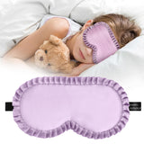 spacepower máscara-seda-infantil-ajuste-elastico para dormir comodo.