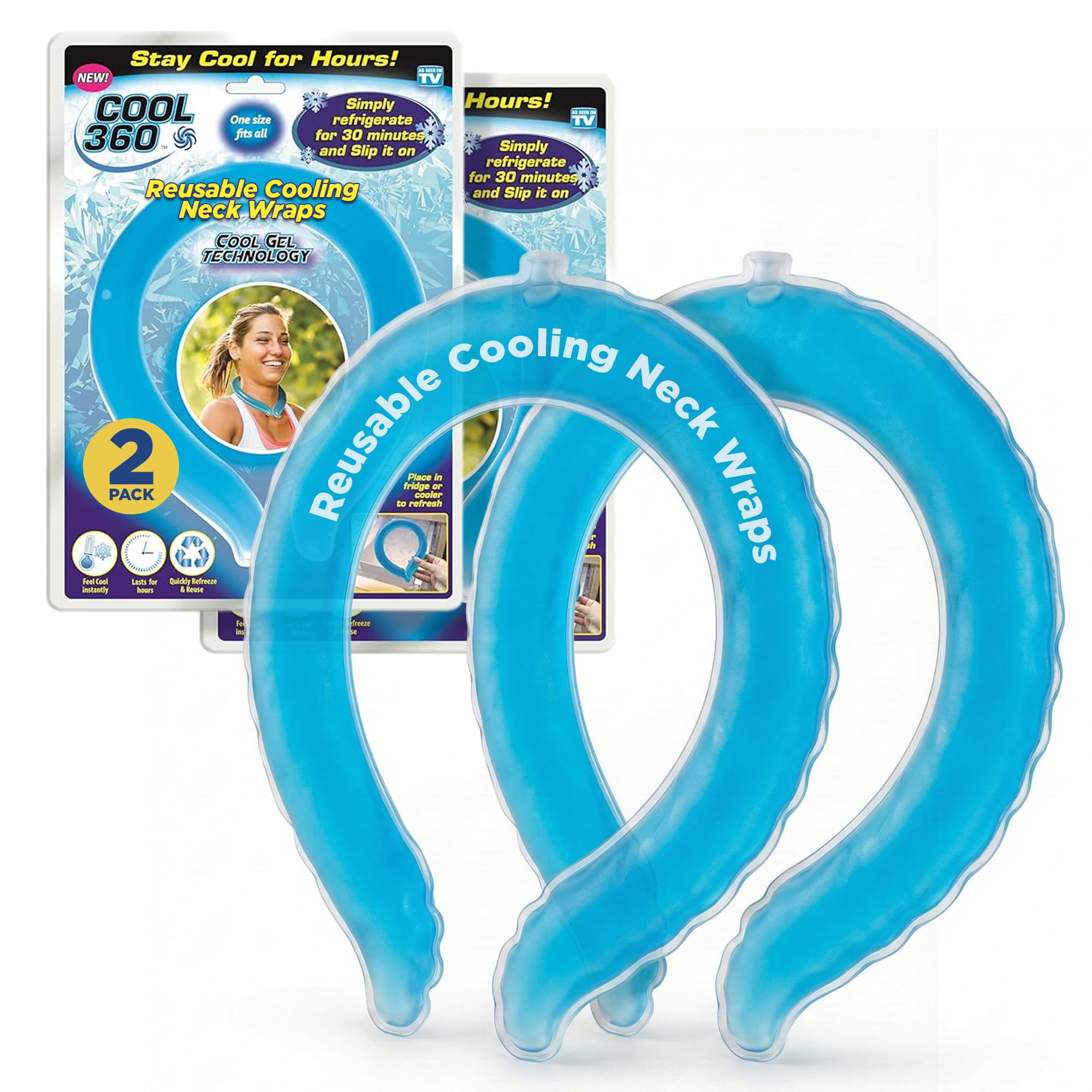 Spark Innovators Cool 360, cuello-enfriamiento para alivio del calor durante entrenamientos.