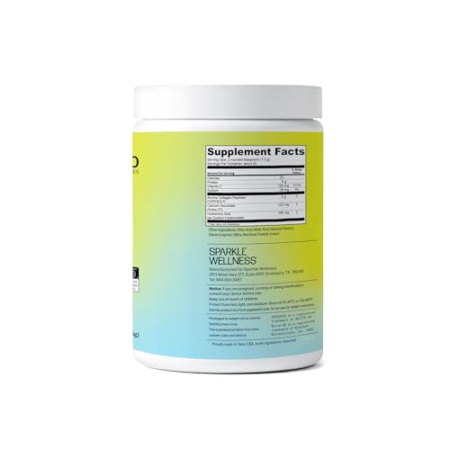 Sparkle Wellness VERISOL bebida con sabor Acai Limonada, lista para mezclar.
