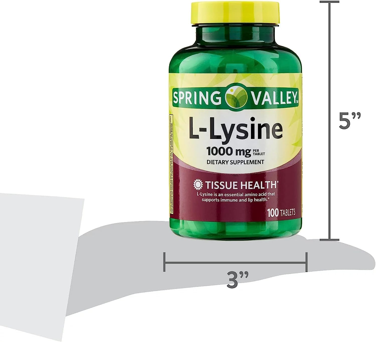 SPEC Lisina: dosis diaria para apoyo general de la salud.