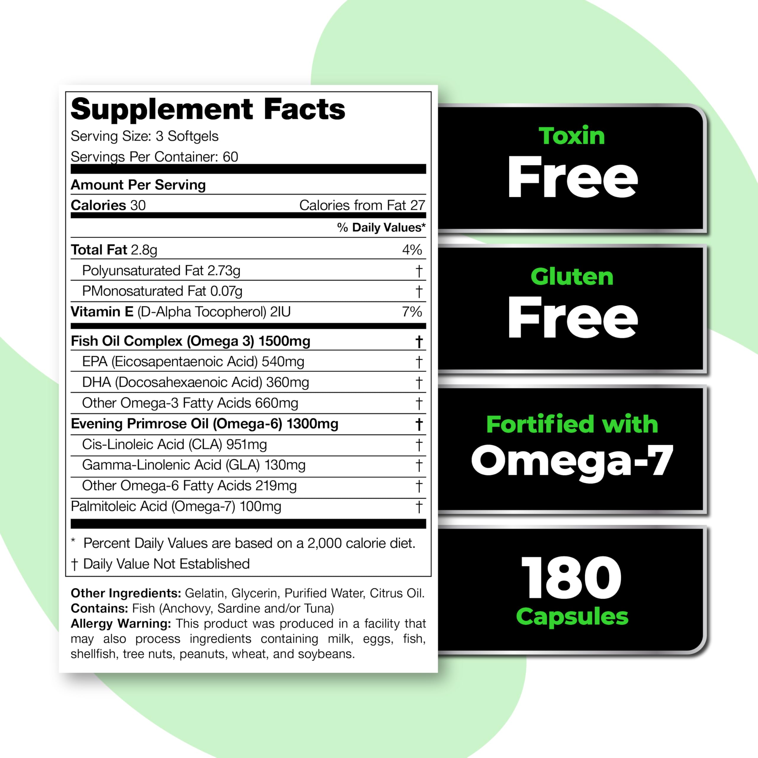 Species Nutrition Omegalyze: cápsulas para consumo diario de Omega