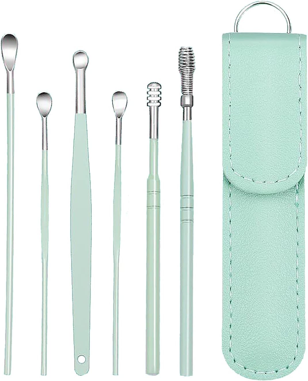 Speetop kit cerumen de 6 piezas para limpieza suave en casa