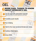 Consistencia no irritante de Spencer's Gel adecuada para zonas sensibles