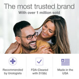 SpermCheck: contenido del kit para un uso cómodo en casa.