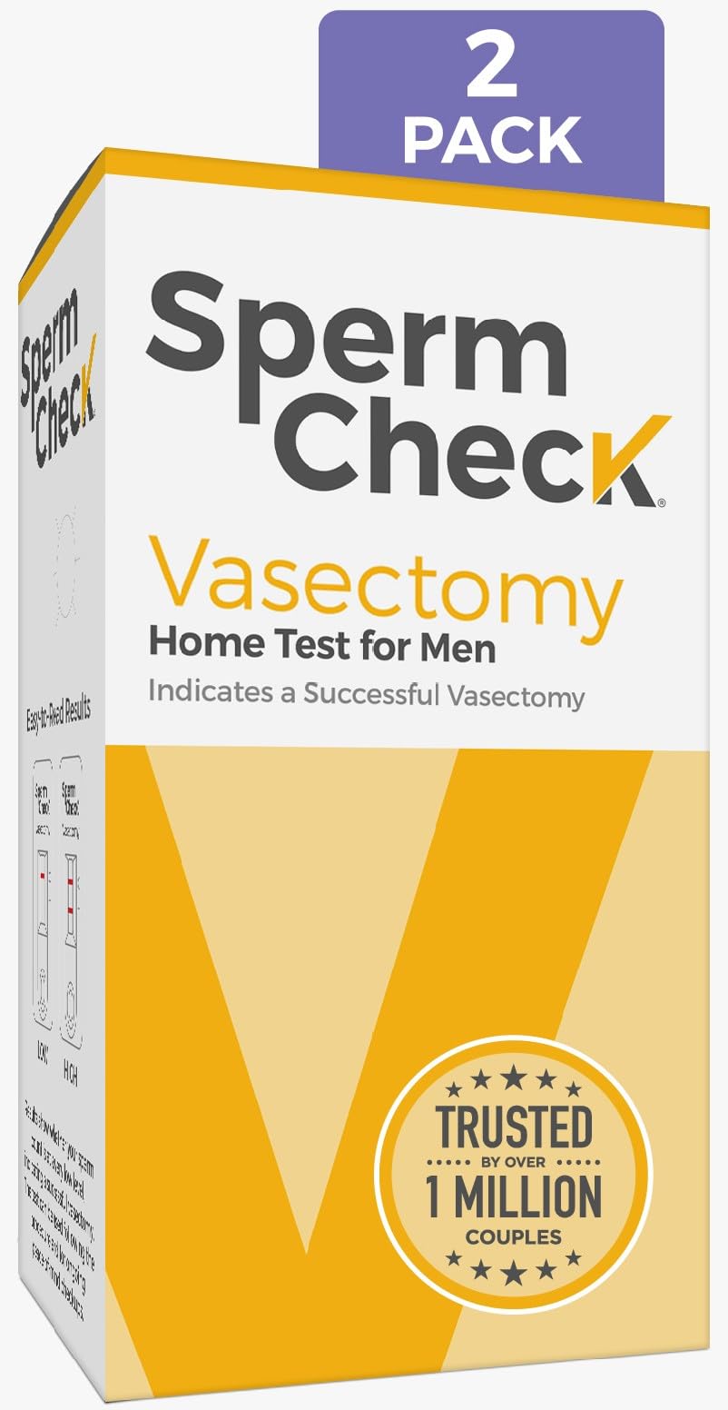 Kit SpermCheck: paquete de dos pruebas para verificar conteo de espermatozoides en casa