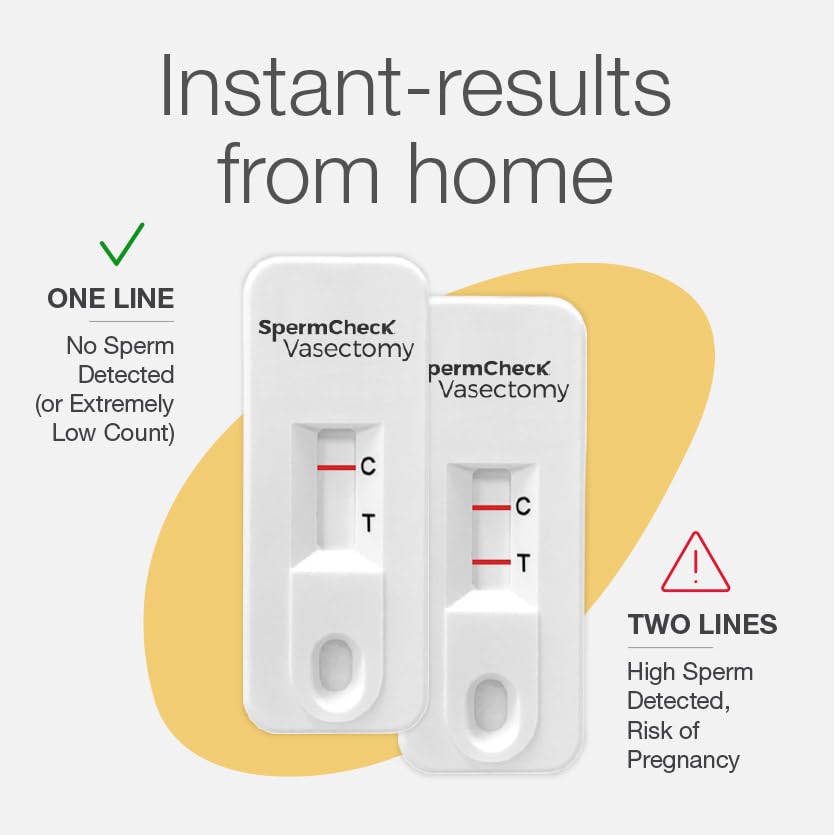 Prueba domiciliaria de SpermCheck, uso privado y cómodo en casa