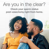 Resultado rápido de SpermCheck en minutos para confirmar ausencia de espermatozoides