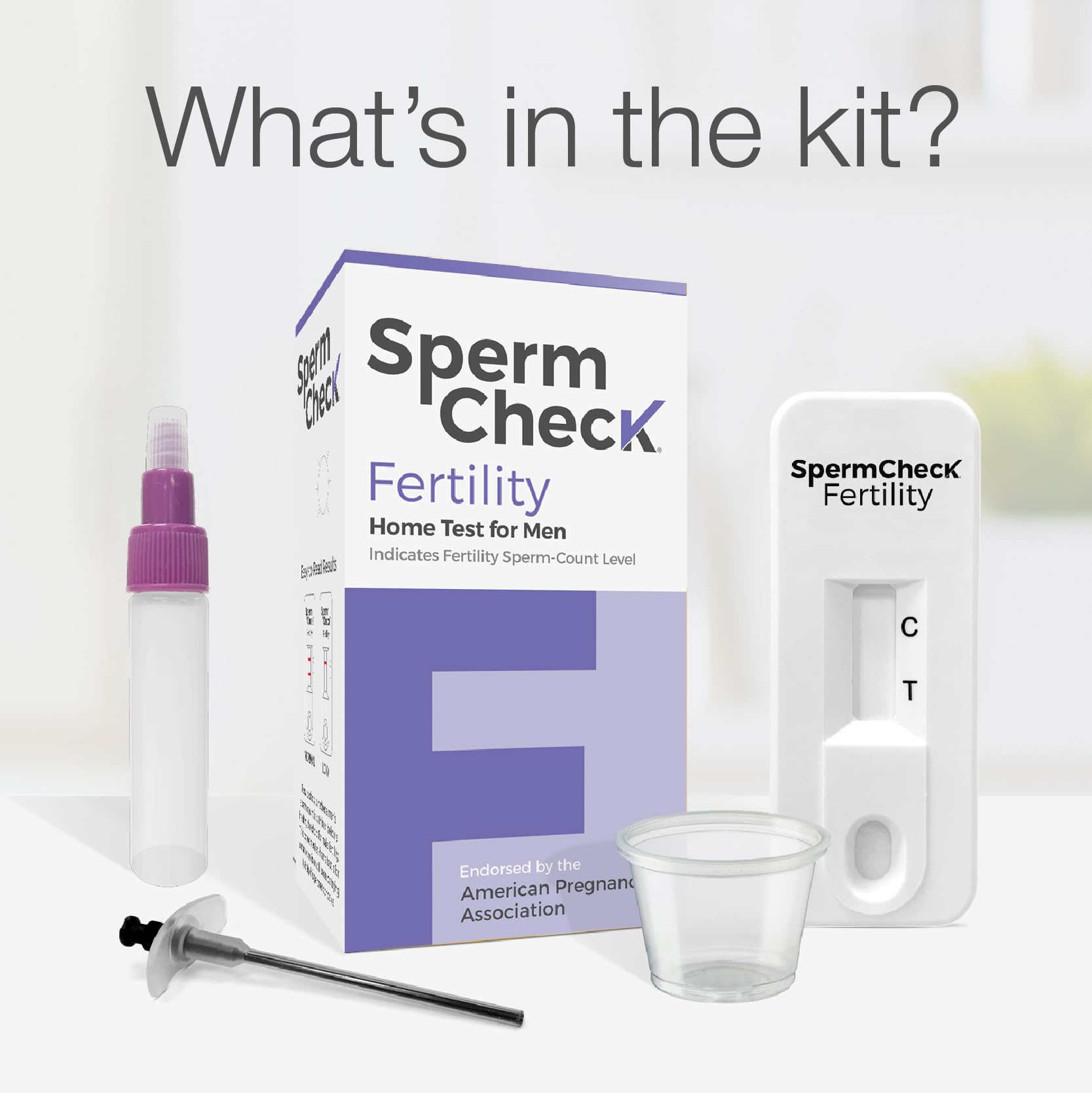 SpermCheck: uso privado en casa para tranquilidad personal.