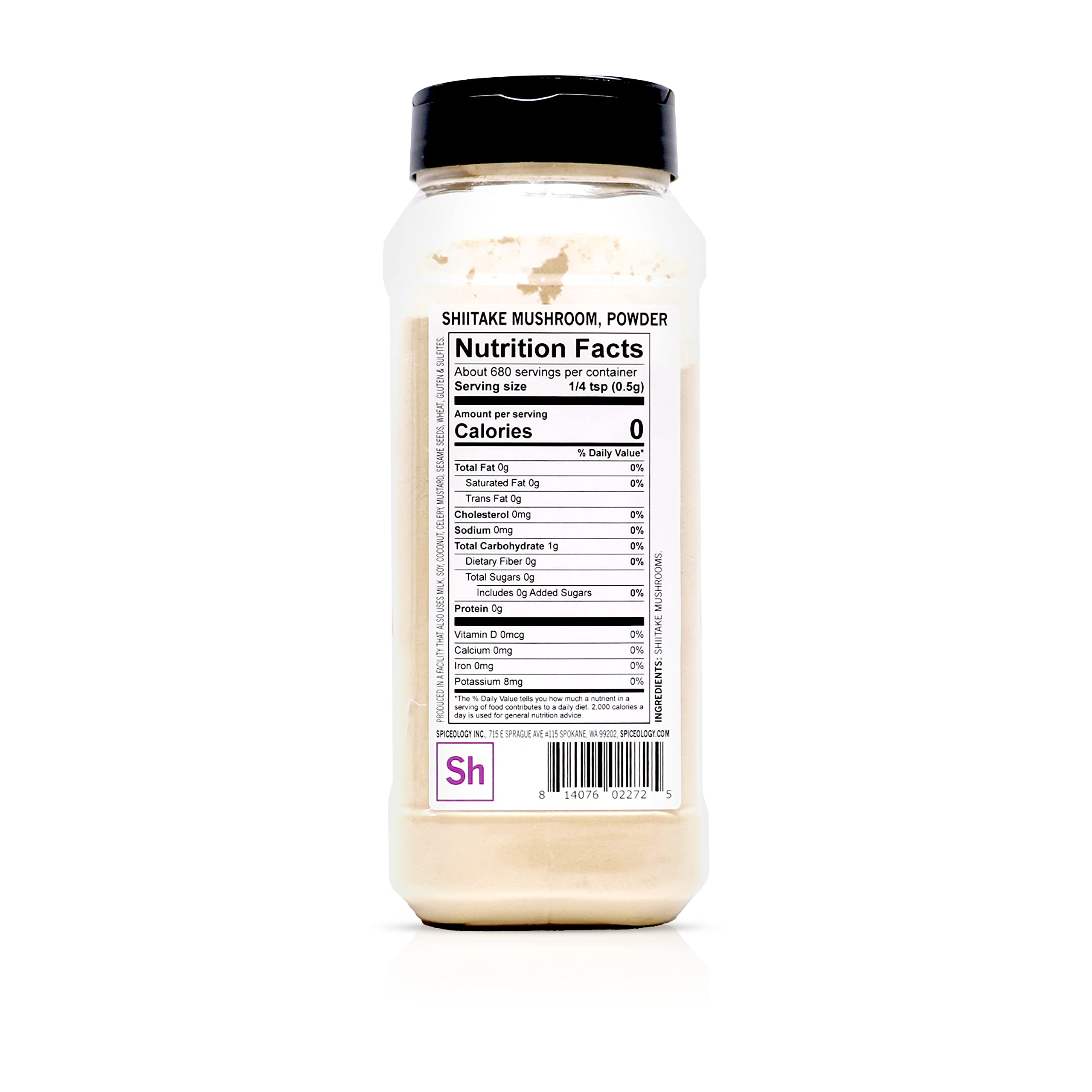 Shiitake Spiceology en la cocina, aporta sabor terroso para sopas y salsas.