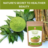 SPICY ORGANIC Neem Powder, polvo fino para mezclas cosméticas.