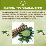 SPICY ORGANIC Neem Powder, uso diario para rituales de bienestar.