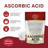 Spicy World ácido ascórbico para cocina casera y frescura