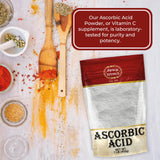 Spicy World polvo de ácido ascórbico 1 lb, compra al por mayor