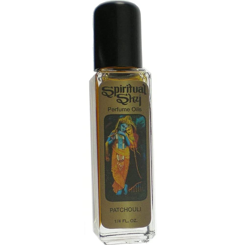 Patchouly de Spiritual Sky, botella de 1/4 oz, perfume concentrado para uso personal.