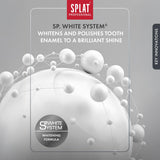 Capa protectora de SPLAT Blanqueamiento Plus sobre los dientes