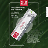 Tubo SPLAT Blanqueamiento Plus en el baño junto a otros productos