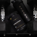 Spoken creatina monohidrato, energía rápida para sesiones de entrenamiento exigentes.