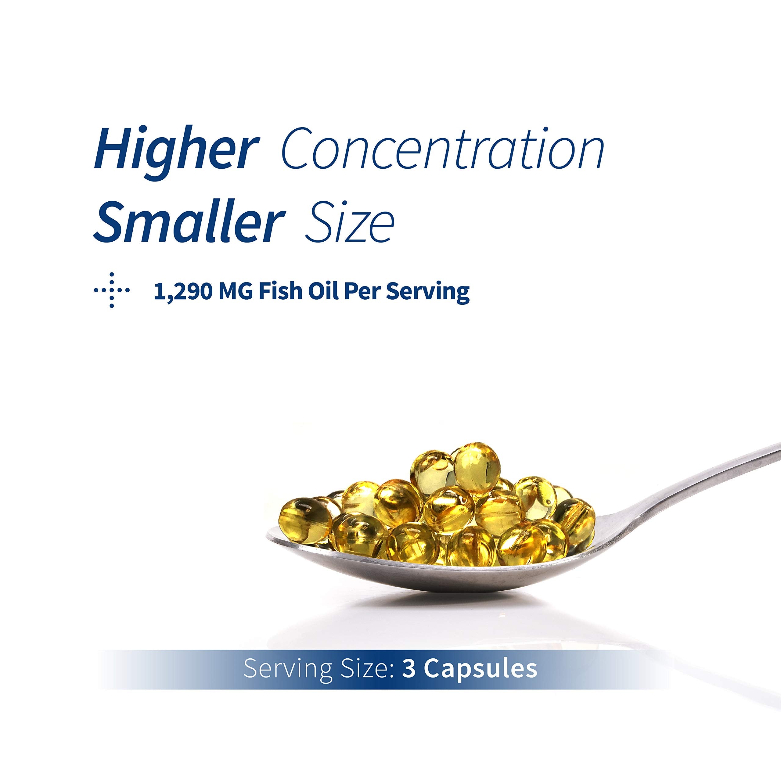 Cápsulas suaves de Spoonful Omega 3 Mini, fáciles de tragar.