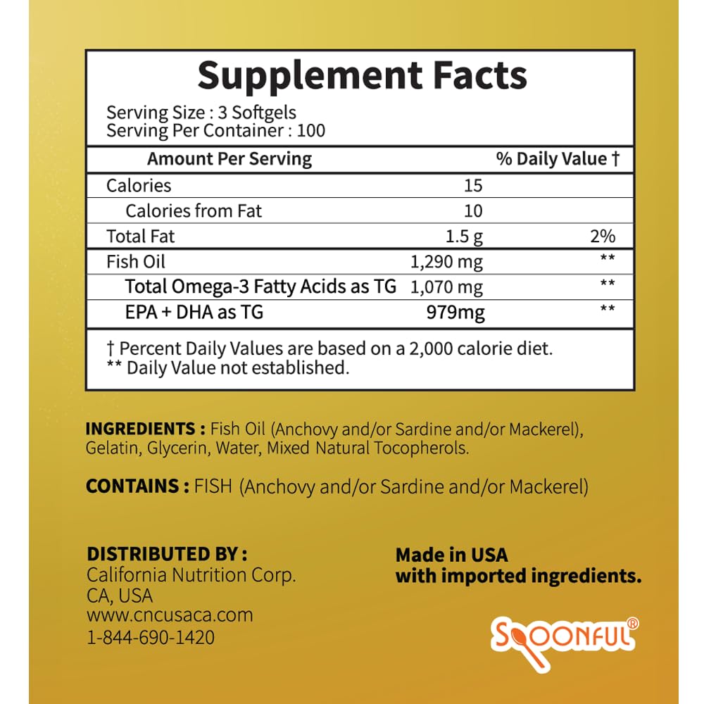 Formato de bolsillo de Spoonful Omega 3 Mini para la rutina diaria.