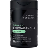 Sports Research Ashwagandha botella de 600 mg para la calma diaria