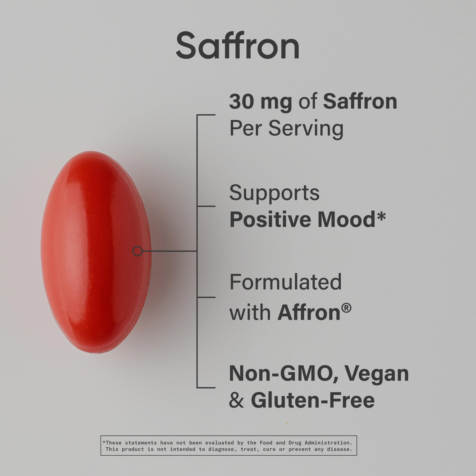 Extracto AFFRON 30 mg en cápsulas para calma diaria.
