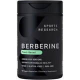 Sports Research Berberina: botella visible para apoyo metabólico diario.
