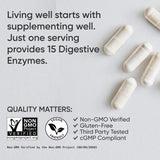 Sports Research: alta calidad cGMP para digestión estable.