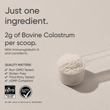 Sports Research calostro bovino con 30% IgG para apoyo del sistema inmunitario.