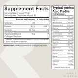 Sports Research Colágeno Péptidos en polvo para batidos: se mezcla fácilmente para una ingesta diaria