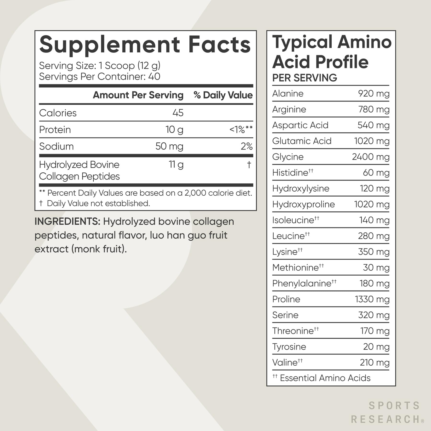 Sports Research colágeno péptidos yogur y avena, opción nutritiva