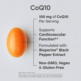 Sports Research CoQ10, etiqueta certificada vegana que respalda la pureza