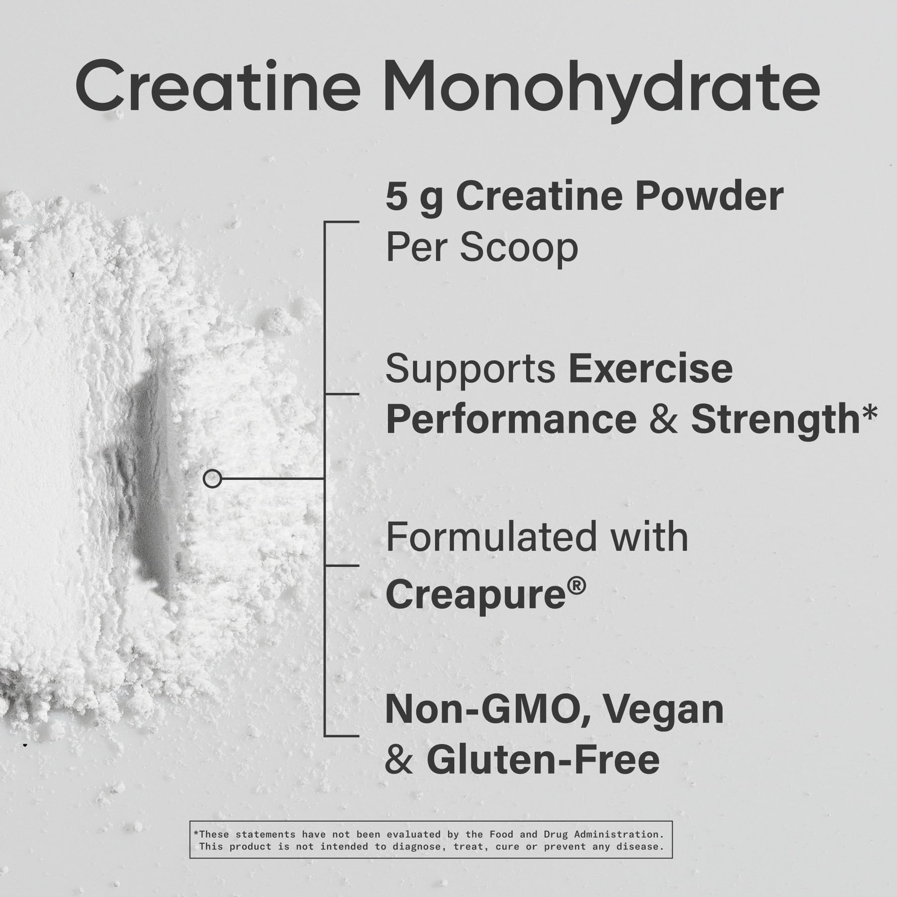 Sports Research Creatina Monohidrato disolucion en agua, rápida absorción y sabor neutro