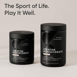 Sports Research Creatina Monohidrato, sabor neutro y mezcla suave en batidos.